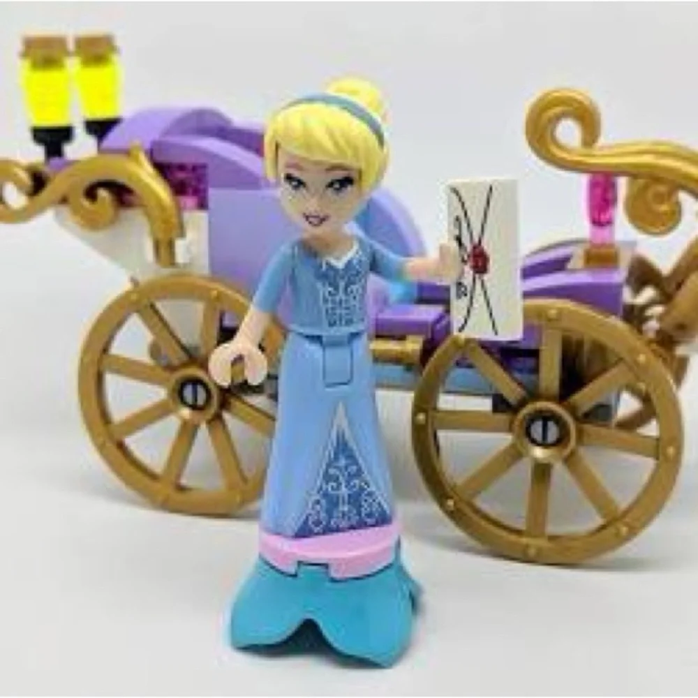 Lego Disney Princess Build Your Own Adventure Book with Cinderella & Carriage